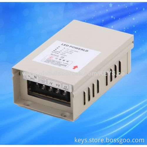 12V Power Supply, Iron Box Rain-proof Series, 60W to 400W for LED Strip IP53
